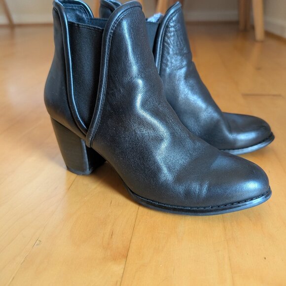 Jo Mercer AU 6.5 (US 7.5) leather women's boots - Picture 1 of 4